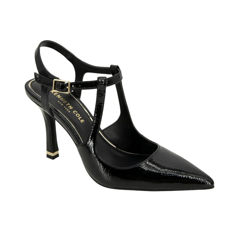 Kenneth Cole New York Womens ROMI Sling Pump Stiletto Heel KL22ROA01 Black 10M - Picture 8 of 12